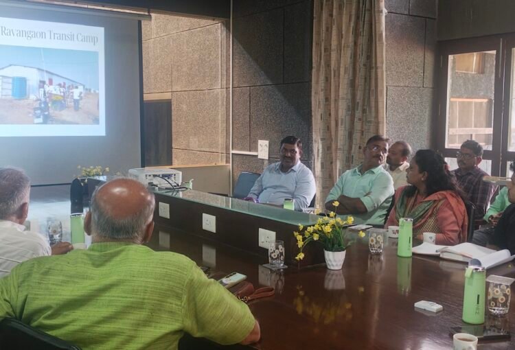 MASHAL Discusses Flood Rehabilitation with Latur District Collector